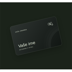NFC-vizitka — oblikovni predlog